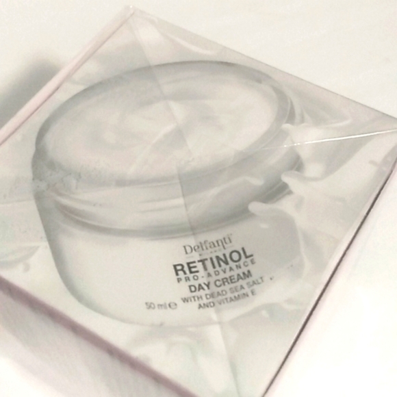 DELFANTI MILANO RETINOL PRO-ADVANCE DAY CREAM DEAD SEA SALT & VITAMIN E  1.7 Oz. - Picture 4 of 6